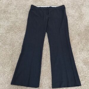 Theory size 12, dark grey wool blend work pants